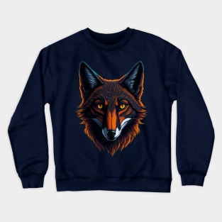 FOX FACE Crewneck Sweatshirt